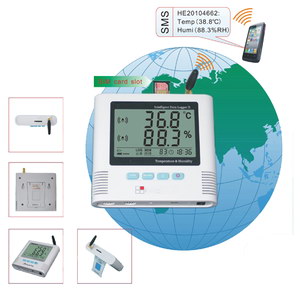 GSM-200e Wireless SMS Cold Room Temperature Humidity Monitor Data Logger -  China Temperature Humidity Data Logger, SMS Data Logger