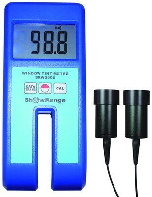 Window Tint Tester Light Transmittance Meter with Measuring Range 0 to 100  Percent